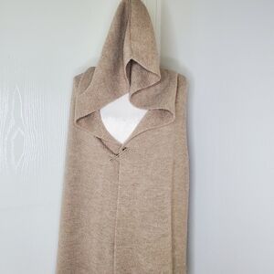 Vince Womens Hooded Cardigan Size XS‎ Tan